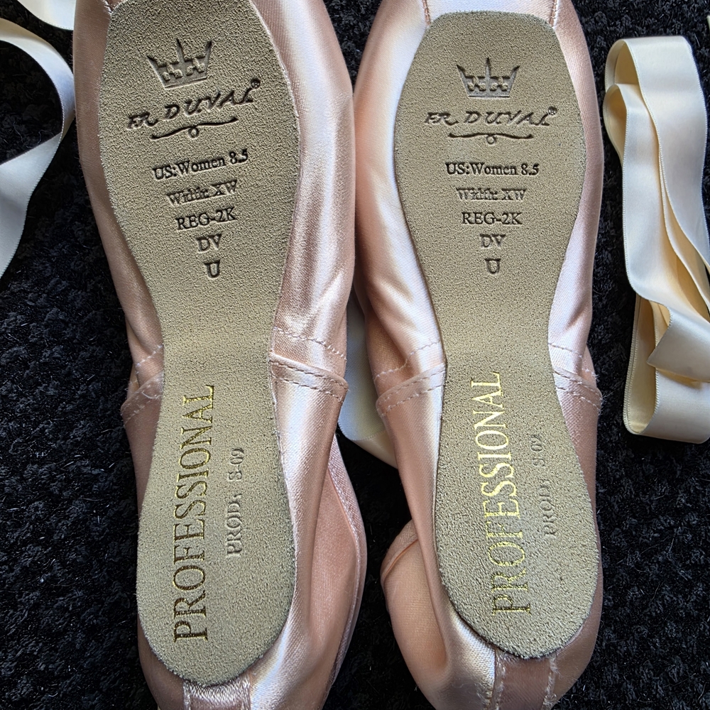 Women's Satin Ballet Shoes - Pink